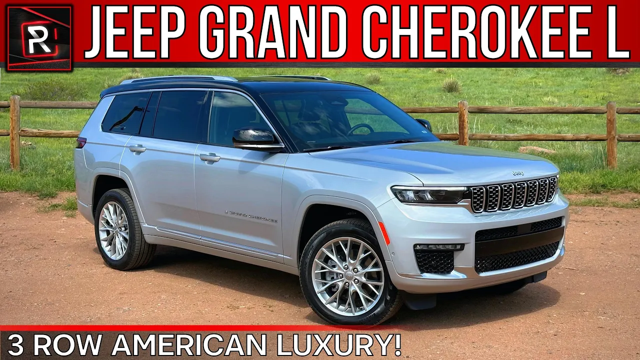 The 2023 Jeep Grand Cherokee L Summit Is A Long Favored 3-Row American Luxury SUV