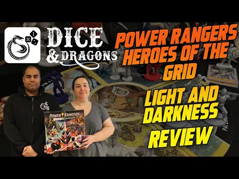 Dice and Dragons - Power Rangers Heroes of the Grid Light and Darkness Review