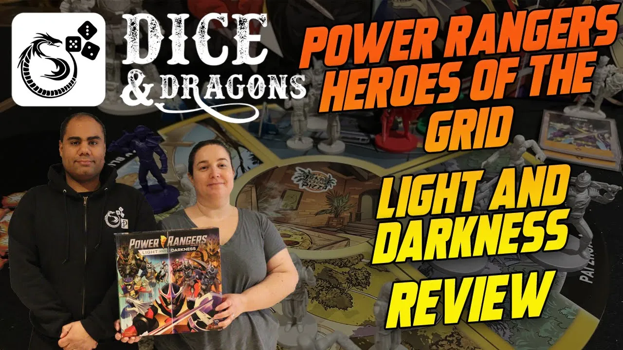 Dice and Dragons - Power Rangers Heroes of the Grid Light and Darkness Review