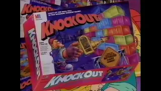 Knockout from Milton Bradley commercial (1992)