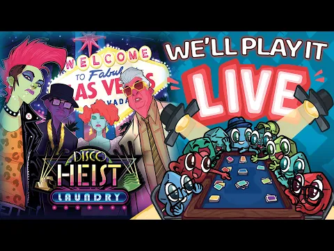 Disco Laundry Heist - We'll Play it Live