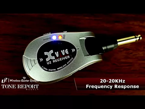 Product video thumbnail for Xvive U2 Rechargable Guitar Wireless System Black