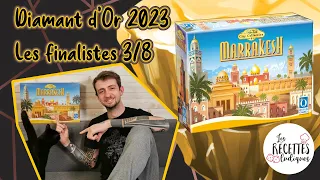 Marrakesh - Finalistes Diamant d'Or 2023 - Les recettes ludiques