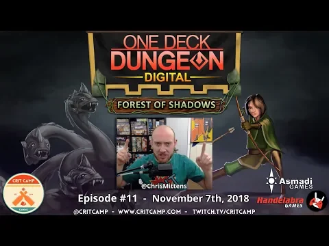 One Deck Dungeon Digital: Forest of Shadows EP11 - Crit Camp