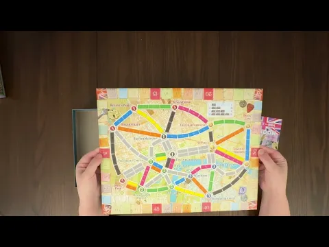 Ticket To Ride: London Board Game - Unboxing and Reboxing