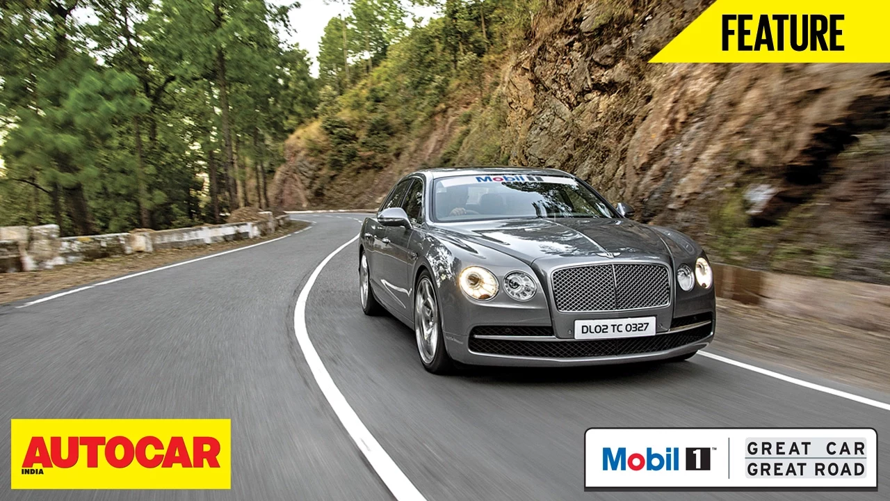 Chandigarh to Nahan in a Bentley Flying Spur W12 | Great Car Great Road with Mobil 1 | Autocar India