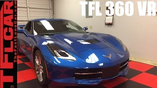 2016 Chevy Corvette Stingray PDR Demo in TFL360 Panoramic Virtual Reality