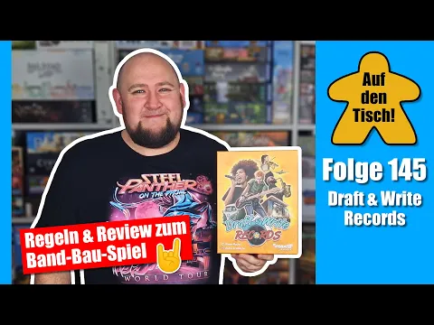 Draft & Write Records von Bruno Maciel (2024) | Regeln & Review | Auf den Tisch!