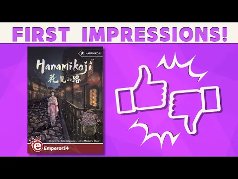 Hanamikoji - First Impressions Review!