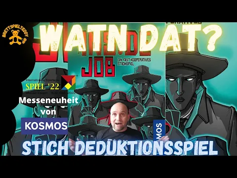 Inside Job- Spiel - WATN DAT? - Messe Neuheit Spiel 22 - Brettspiel Teddy - Board Games