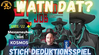 Inside Job- Spiel - WATN DAT? - Messe Neuheit Spiel 22 - Brettspiel Teddy - Board Games 🐻
