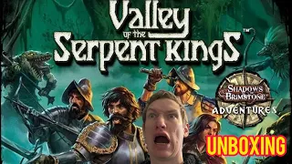Shadows of Brimstone Adventures : Valley of The Serpent Kings Unboxing