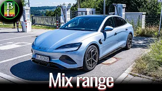 BYD Seal AWD Excellence (82kWh) - 110 km/h (68mph) range test
