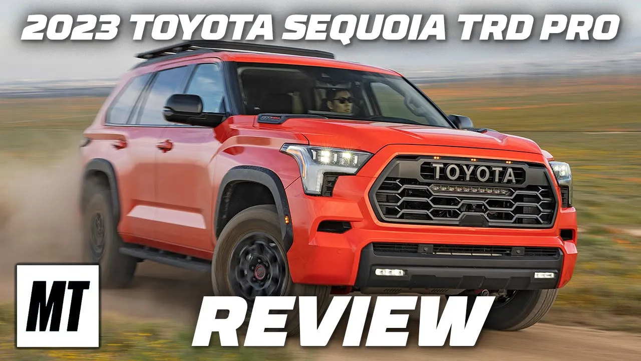 First Test: 2023 Toyota Sequoia TRD PRO | MotorTrend