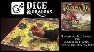 Dice and Dragons - Runebound Third Edition Review and How to Play