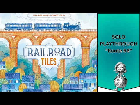 Can I Beat Route 66? Railroad Tiles Solo Playthrough