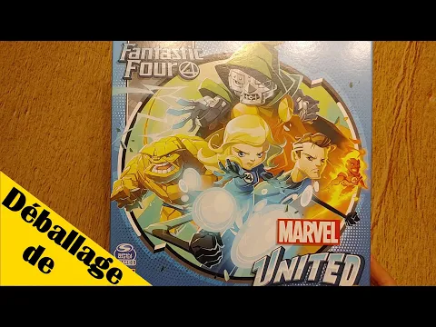 Déballage de Marvel United - Fantastic Four