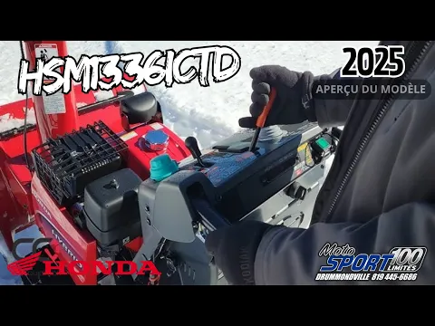 Honda Hsm1336ictd Souffleuse 2025 Thumbnail alt