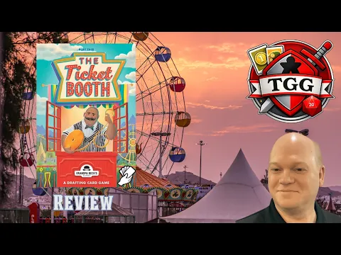 The Ticket Booth Board Game Review | Fun Fairground Set Collection!
