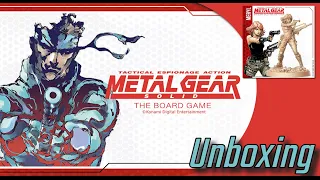 Metal Gear Solid - The Board Game - What's inside the box?