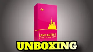 A Fake Artist Goes to New York - Unboxing the party game