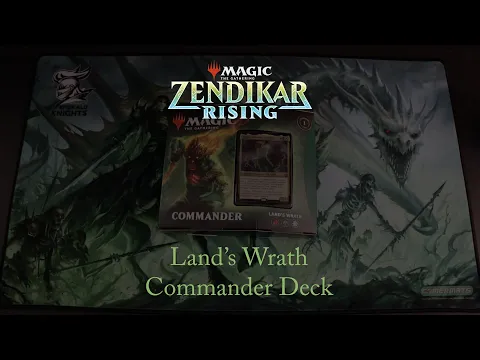 Magic: The Gathering: Zendikar Rising Land's Wrath Commander Deck