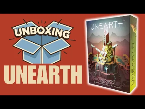 Unearth Board Game Unboxing