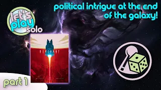 Political Intrigue at the End of the Galaxy - Let's Play Revenant (Solo) - Part 1