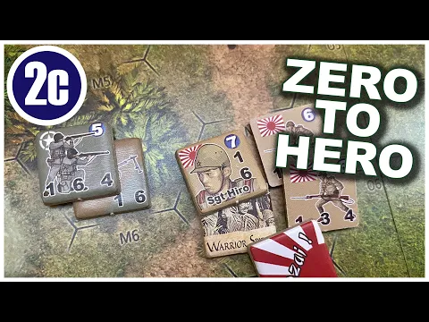 Banzai Charge! - Lock 'N Load Tactical Zero to Hero | WW2 Wargame | Gameplay | Episode 2c