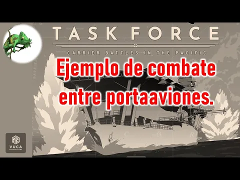 Task Force: Carrier Battles in the Pacific - Ejemplo de batalla entre portaaviones.