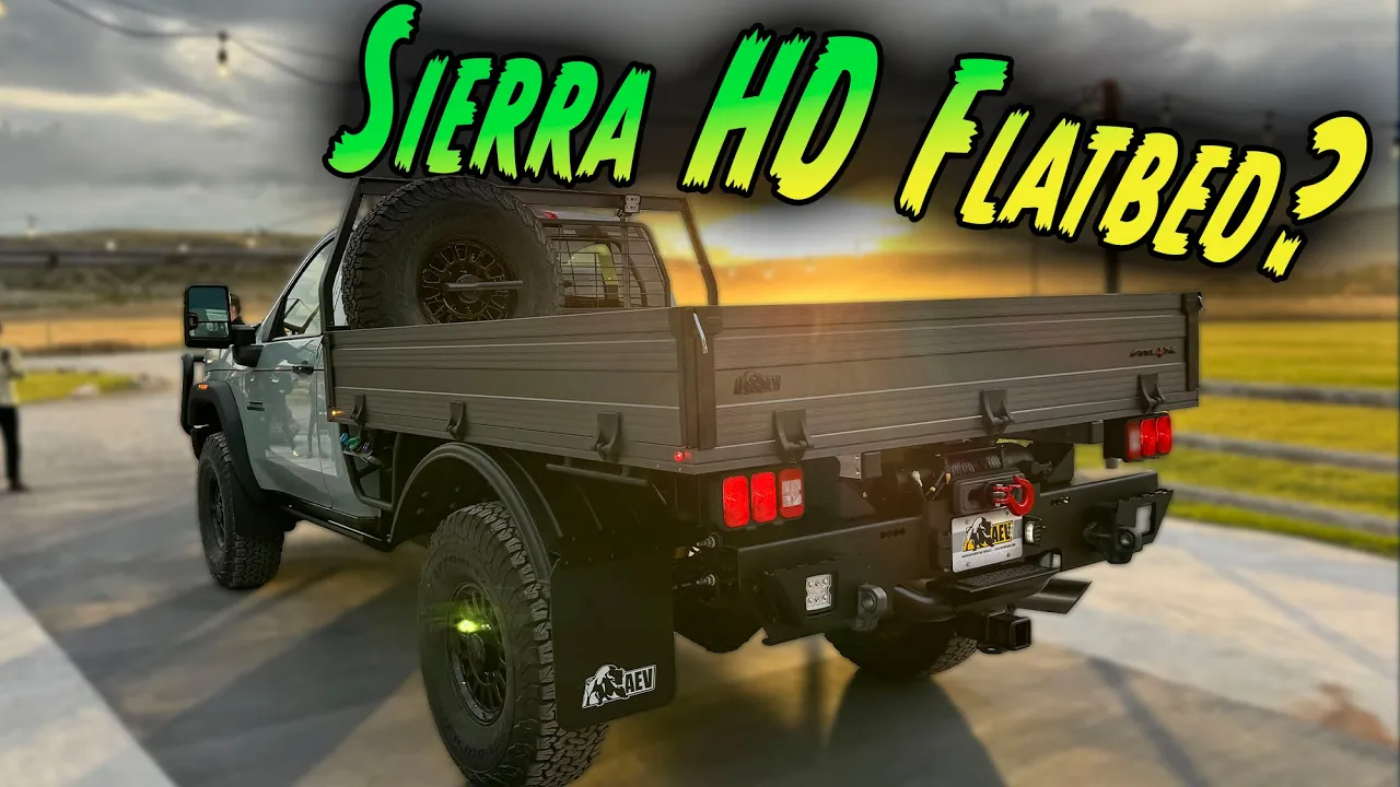 A Regular Cab GMC Sierra With A Flatbed? This Is The Kind Of Dream I Can Get Behind!
