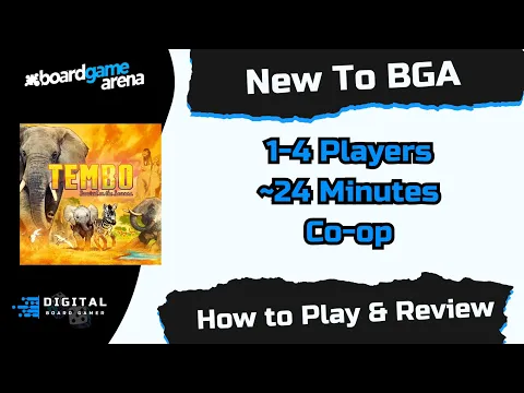 New to BGA: Tembo — Survival on the Savanna. How to play on BGA