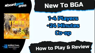 New to BGA: Tembo — Survival on the Savanna. How to play on BGA