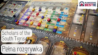 Planszowe Bestie #317 - Scholars of the South Tigris - Pełna rozgrywka - 16.01.2024