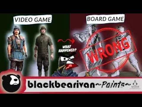 Paint the Thieves, Mercenaries, Courtesans for Assassin’s Creed Board game