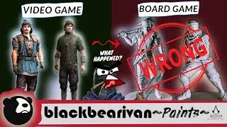 Paint the Thieves, Mercenaries, Courtesans for Assassin’s Creed Board game