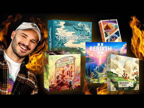 Top 10 New Hottest & Most Popular Board Games - October 2026