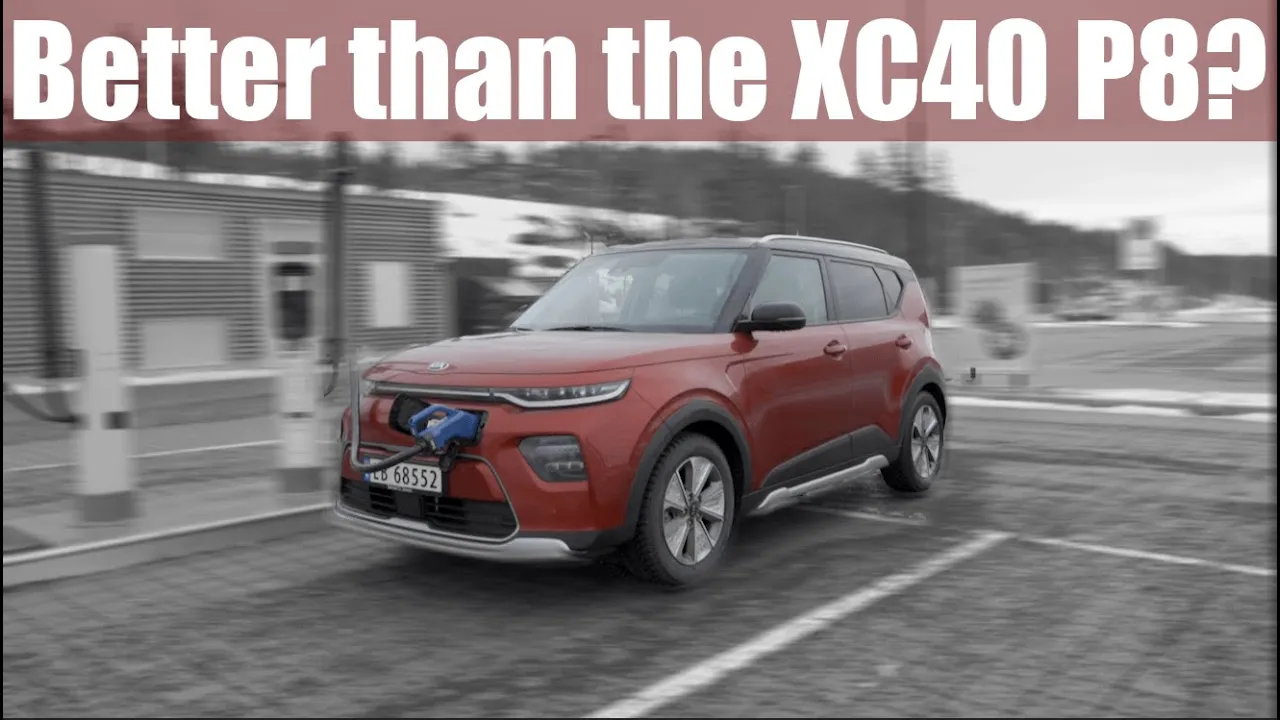 Kia e-Soul 64kWh 615km Range Test! (Norwegian High Speed Run)