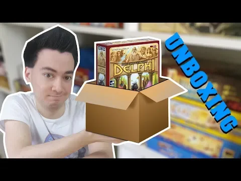 Unboxing | Das Orakel von Delphi [Pegasus Spiele] [ger]