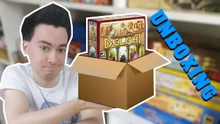 Unboxing | Das Orakel von Delphi [Pegasus Spiele] [ger]