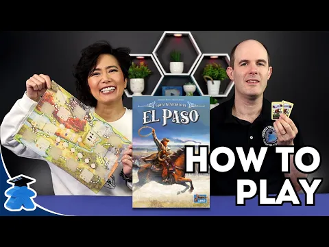 Great Western Trail El Paso- How to Play. A Board Game Tutorial