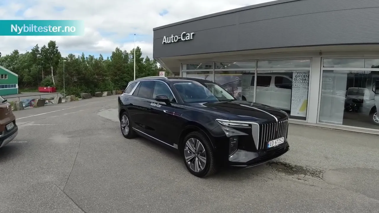 Hongqi E-HS9 på helgetest