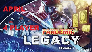 Pandemic Legacy Season 1 April Episode 5 Finale