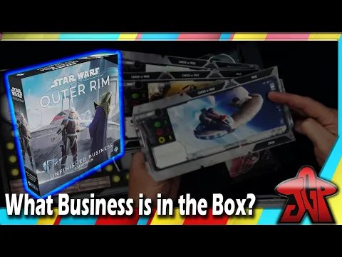 Star Wars: Outer Rim – Unfinished Business expansion unboxing