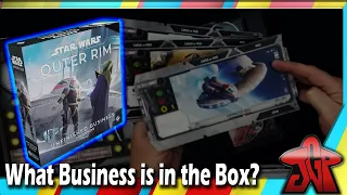 Star Wars: Outer Rim – Unfinished Business expansion unboxing