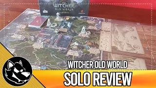 Witcher Old World | Solo Review | The Mage Knight Killer?