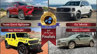 Auto Buyers Guide's 2024 SUV of the Year Finalists