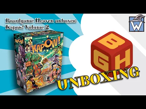 Boardgame Heaven Unboxing 201: Kapow! Volume 2 (Wise Wizard Games)