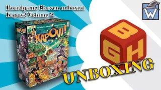 Boardgame Heaven Unboxing 201: Kapow! Volume 2 (Wise Wizard Games)