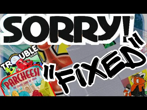 Sorry Fixed | Classic Board Game Fixed | Trouble Fixed | Parcheesi Fixed | Pachisi and Chaupar Fixed